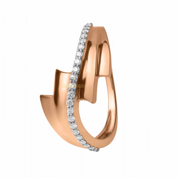 DIAMOND  DAILY WEAR ROSE GOLD 18KT RING
